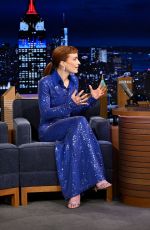 BRITT LOWER at Tonight Show Starring Jimmy Fallon in New York 03/31/2025