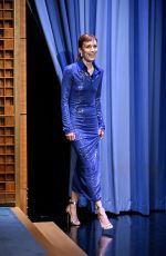 BRITT LOWER at Tonight Show Starring Jimmy Fallon in New York 03/31/2025