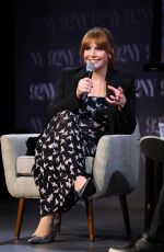 BRYCE DALLAS HOWARD at Bryce Dallas Howard in Conversation with Josh Horowitz in New York 04/14/2025
