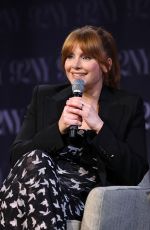 BRYCE DALLAS HOWARD at Bryce Dallas Howard in Conversation with Josh Horowitz in New York 04/14/2025