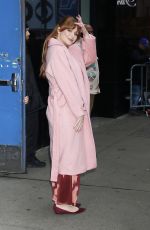 BRYCE DALLAS HOWARD Sports Several Ensembles at Good Morning America in New York 04/11/2025