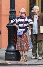 BUSY PHILIPPS Out and About in New York City 04/03/2025
