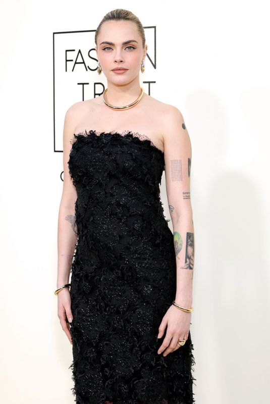 CARA DELEVINGNE at Fashion Trust U.S. Awards 2025 in Los Angeles 04/08/2025