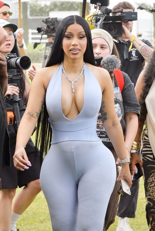 CARDI B Out at Coachella Valley Music and Arts Festival 04/12/2025