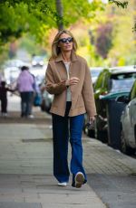 CAT DEELEY Out and About in London 04/26/2025