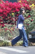 CAYLEE SOWAN Leaves a Business Meeting in Los Angeles 04/26/2025