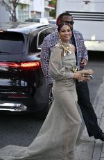 CHANEL IMAN Arrives at Fashion Trust U.S Awards 2025 in Los Angeles 04/08/2025