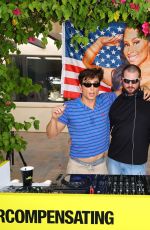 CHARLI XCX at Overcompensating House in Coachella 04/12/2025