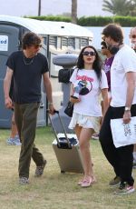 CHARLI XCX Out at Coachella Valley Music and Arts Festival 04/11/2025
