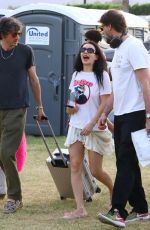 CHARLI XCX Out at Coachella Valley Music and Arts Festival 04/11/2025