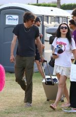 CHARLI XCX Out at Coachella Valley Music and Arts Festival 04/11/2025