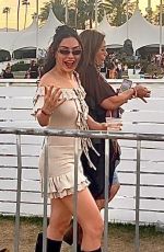 CHARLI XCX Out at Coachella Weekend 1 Final Night 04/13/2025