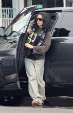 CHARLI XCX Showing off Her Engagement Ring During Lunch at All Time in Los Angeles 04/16/2025