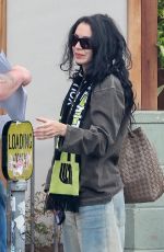 CHARLI XCX Showing off Her Engagement Ring During Lunch at All Time in Los Angeles 04/16/2025