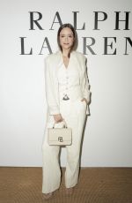 CHARLOTTE GROENEVELD at Ralph Lauren Fall 2025 Collection Runway Show in New York 04/17/2025
