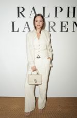 CHARLOTTE GROENEVELD at Ralph Lauren Fall 2025 Collection Runway Show in New York 04/17/2025