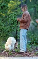 CHIARA FERRAGNI and Giovanni Tronchetti Out with Their Dog in Milan 04/16/2025