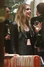 CHIARA FERRAGNI Enjoys Aperitif at Da Vittorio Louis Vuitton in Milan 04/10/2025