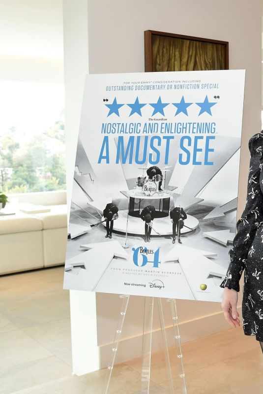 CHRISTINA HENDRICKS at Beatles ’64 x The Chain FYC Event in Los Angeles 04/27/2025