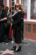 CHRISTINA HENDRICKS at Ellen Pompeo