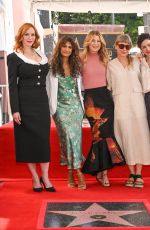CHRISTINA HENDRICKS at Ellen Pompeo