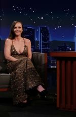 CHRISTINA RICCI at Jimmy Kimmel Live in Los Angeles 04/10/2025