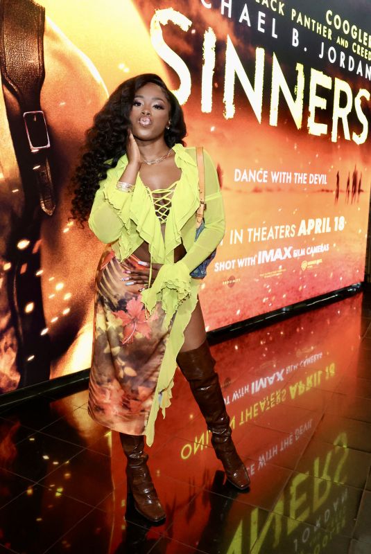 CLEOPATRA at Sinners Premiere After-party in New York City 04/03/2025