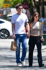 DAISY EDGAR-JONES and Ben Seed Out in New York 04/28/2025