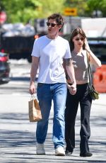 DAISY EDGAR-JONES and Ben Seed Out in New York 04/28/2025
