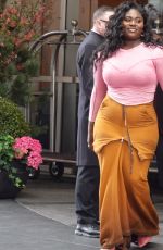 DANIELLE BROOKS at Columbus Circle in New York City 03/31/2025