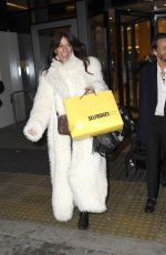 DAVINA MCCALL Leaves BRIT Awards 2025 VIP Afterparty in London 03/02/2025