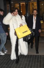 DAVINA MCCALL Leaves BRIT Awards 2025 VIP Afterparty in London 03/02/2025