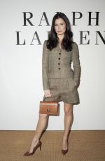 DELANEY ROWE at Ralph Lauren Fall 2025 Collection Runway Show in New York 04/17/2025