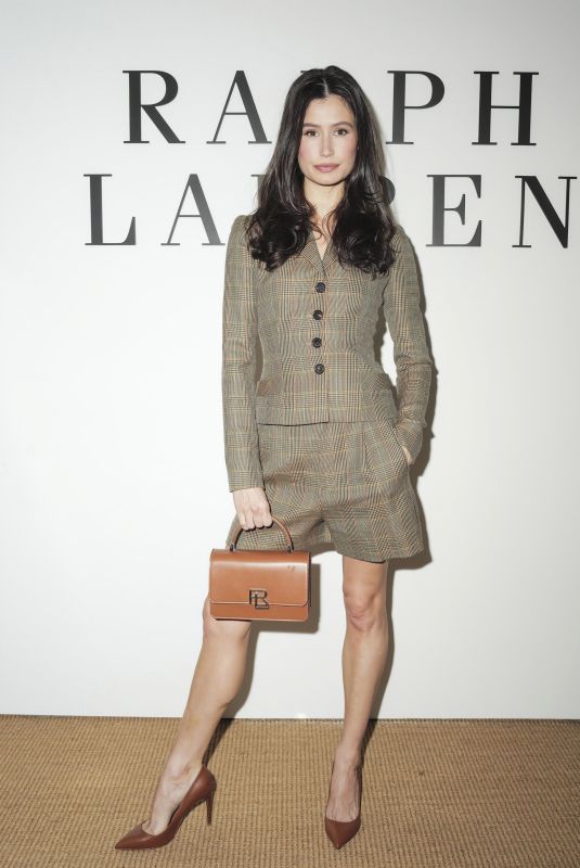 DELANEY ROWE at Ralph Lauren Fall 2025 Collection Runway Show in New York 04/17/2025