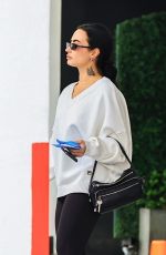 DEMI LOVATO Leaves a Parking Lot in Beverly Hills 04/23/2025