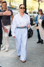 DEMI LOVATO Out and About in Greenwich Village in New York City 04/22/2025