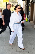 DEMI LOVATO Out and About in Greenwich Village in New York City 04/22/2025