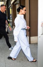 DEMI LOVATO Out and About in Greenwich Village in New York City 04/22/2025