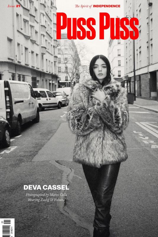 DEVA CASSEL for PUSS PUSS Magazine Untamed Issue 21, 2025
