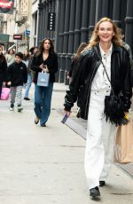 DIANE KRUGER Shopping at Zara Store in New York City 04/14/2025