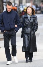 DIANNA AGRON Cozies up in New York with a Mystery Man 04/14/2025
