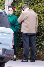 DITA VON TEESE and Adam Rajcevich Out for Lunch in Los Feliz 04/18/2025