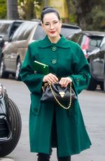 DITA VON TEESE and Adam Rajcevich Out for Lunch in Los Feliz 04/18/2025