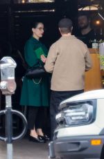 DITA VON TEESE and Adam Rajcevich Out for Lunch in Los Feliz 04/18/2025