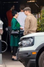 DITA VON TEESE and Adam Rajcevich Out for Lunch in Los Feliz 04/18/2025
