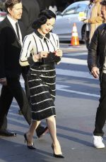 DITA VON TEESE Arrives at The Handmaid