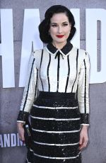 DITA VON TEESE at The Handmaids Tale Season 6 Premiere in Los Angeles 04/02/2025
