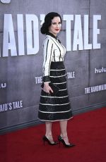 DITA VON TEESE at The Handmaids Tale Season 6 Premiere in Los Angeles 04/02/2025