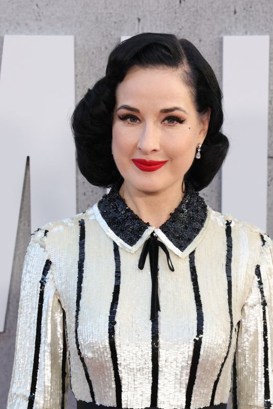 DITA VON TEESE at The Handmaids Tale Season 6 Premiere in Los Angeles 04/02/2025