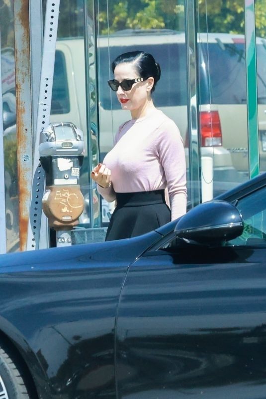 DITA VON TEESE Leaves All Time in Los Feliz 04/15/2025